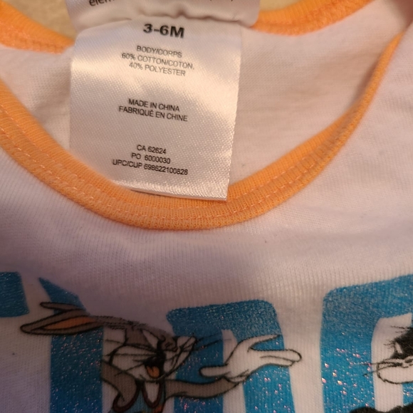 Looney Tunes & Space Jam set of two onesies - Picture 4 of 4